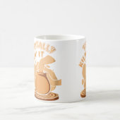 Mug Totalement Four Il Poterie Pro Roue Passionné Pote (Centre)
