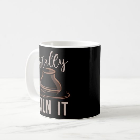Mug Totalement Kiln It Pottery Kiln Pottery For Potter (Devant gauche)