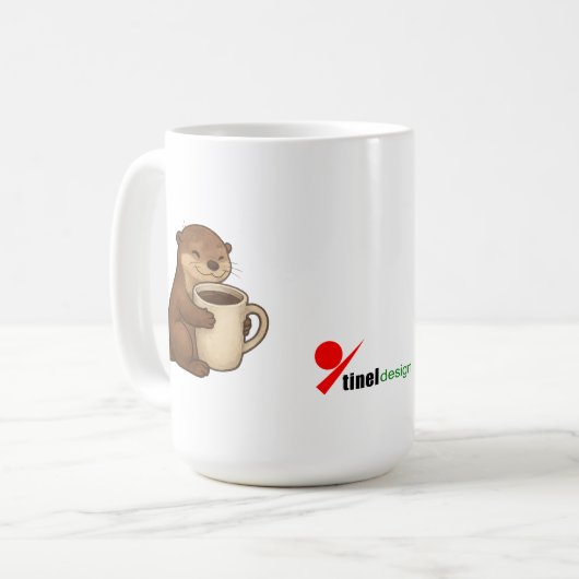Mug Totalement Obsédé par le Café (Devant gauche)