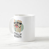 Mug Totalement Wicket Funny Sports Cricket Pun (Devant gauche)