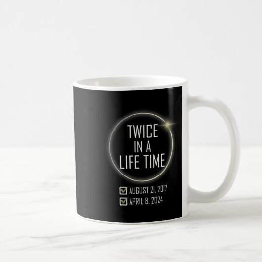 Mug Totalité 04 08 24 Total Éclipse Solaire 2024 7 (Droite)