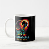 Mug Totalité de l'Arkansas Total Éclipse Solaire 2024  (Gauche)