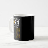 Mug Totalité Printemps 4.08.24 Total Éclipse Solaire 2 (Devant gauche)