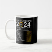 Mug Totalité Printemps 4.08.24 Total Éclipse Solaire 2 (Gauche)