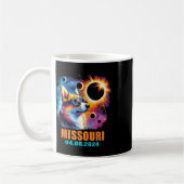Mug Totalité Total Solaire Eclipse 2024 Missouri Corgi (Gauche)