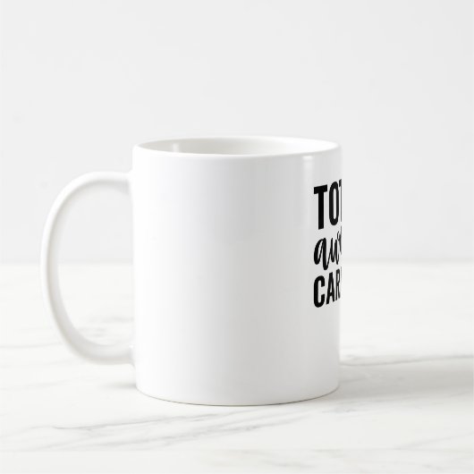 Mug  Totally Awesome Carpenter (Gauche)