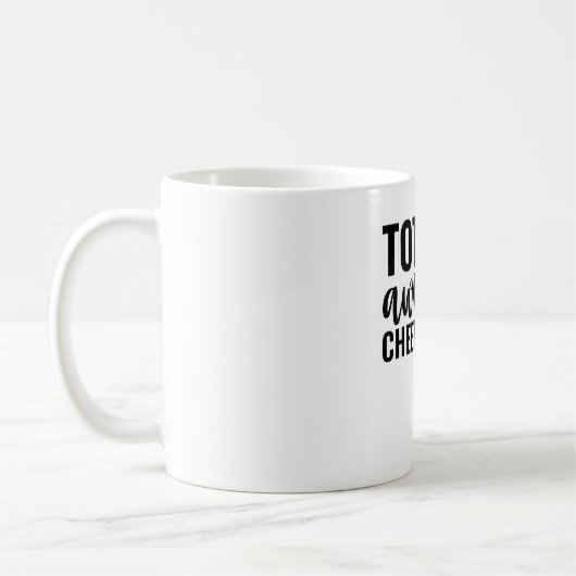 Mug Totally Awesome Cheer Coach (Gauche)
