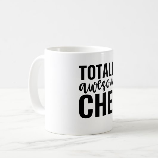 Mug Totally Awesome Chef (Devant gauche)