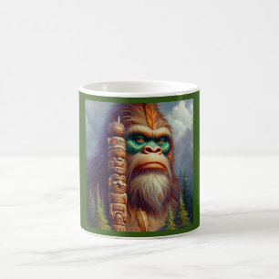 Mug Totem amérindien de Bigfoot