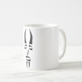 Mug Totem Noir (Devant droit)