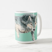 Mug Totem polar wolf (Devant droit)