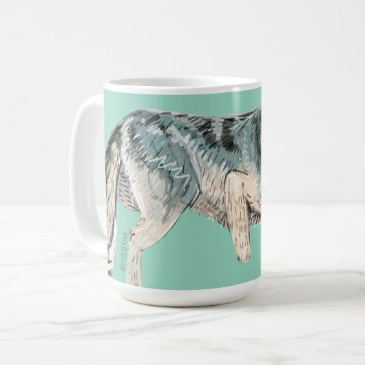 Mug Totem polar wolf (Devant gauche)