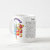 Mug Toth, l'origine, la signification et la crête (Devant gauche)