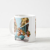 Mug Toto Caniche Standard en Scooter (Devant gauche)