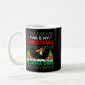 Mug Toucan Christmas Santa Hat Pajama Shirt - Toucan L (Gauche)
