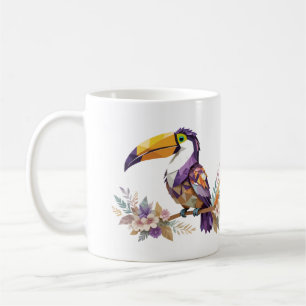 Mug Toucan Jouer adorable animal amusant coloré Joyeux