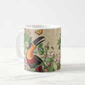 Mug Toucan Jungle Tropical Bird Belle antique (Devant gauche)