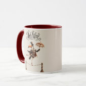 Mug Toucan Marcheur sur une Corde Raide (Devant gauche)