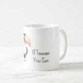 Mug Toucan noir (Devant droit)