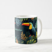 Mug Toucan Paradise : Conception personnalisable (Devant droit)