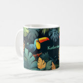 Mug Toucan Paradise : Conception personnalisable (Devant gauche)
