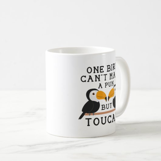 Mug Toucan Pun (Devant droit)
