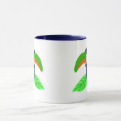 Mug Toucan Tropical Et Feuille (Centre)
