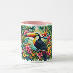 Mug Toucan tropical/jungle oiseau Brésil
