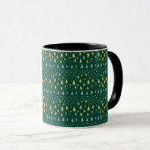 Mug Touche élégante de Noël (Devant droit)
