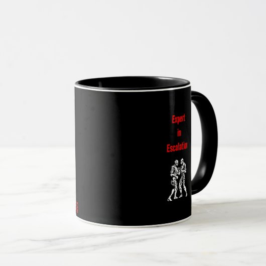 Mug Touche en poudre à pied (Devant droit)