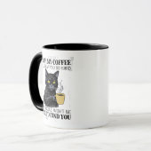 Mug touche mon café (Devant gauche)