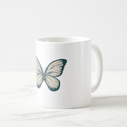 Mug Touche papillon (Devant droit)