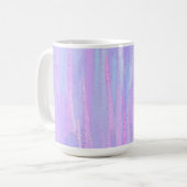 Mug Touches de brosse Pastel personnalisées (Devant gauche)