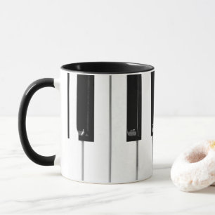 Mug Touches de clavier de piano