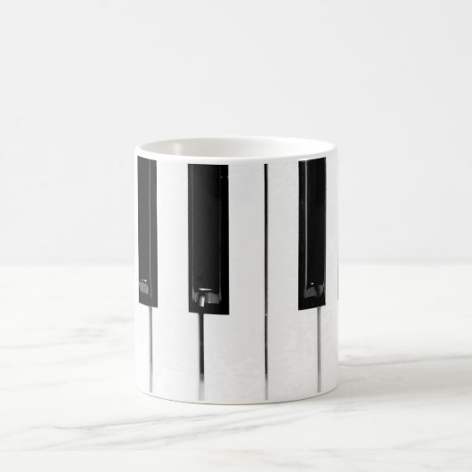 Mug Touches de clavier de piano (Centre)