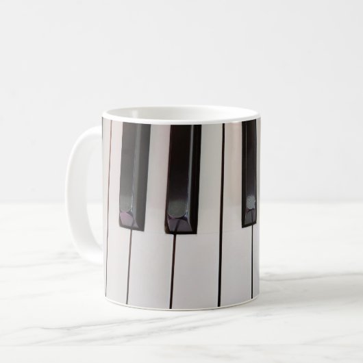 Mug Touches de piano (Devant gauche)