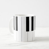 Mug Touches de piano (Devant gauche)