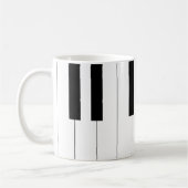 Mug Touches de piano (Gauche)