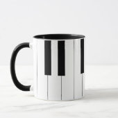 Mug Touches de piano (Gauche)