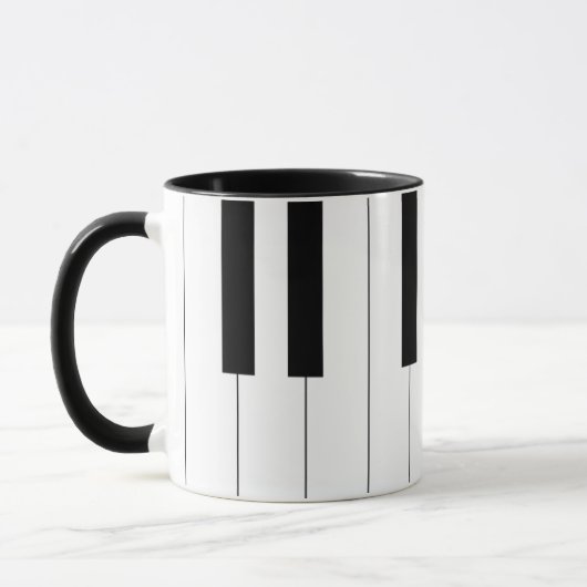 Mug Touches de piano (Gauche)