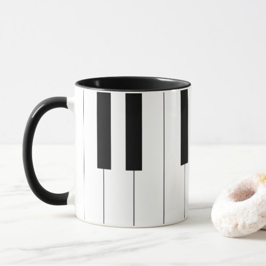 Mug Touches de piano (Avec donut)