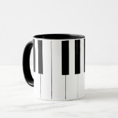Mug Touches de piano (Devant gauche)