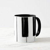 Mug Touches de piano (Devant droit)