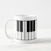Mug Touches de piano (Gauche)