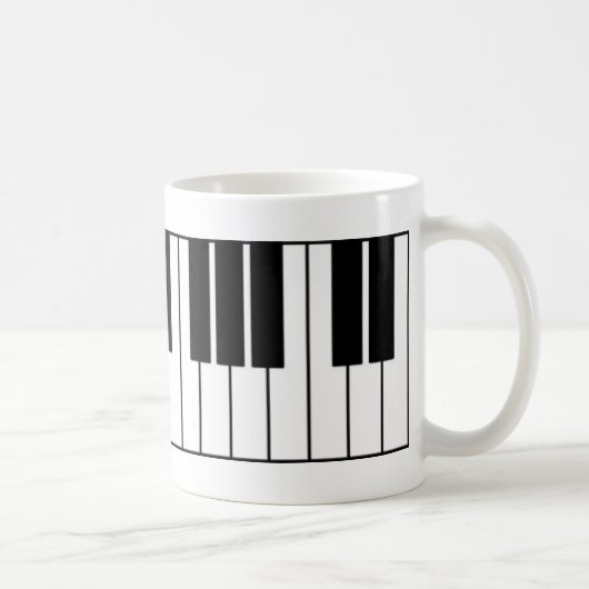 Mug Touches de piano (Droite)