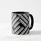 Mug Touches de piano (Devant droit)