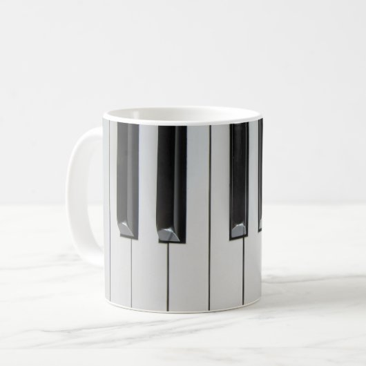Mug Touches de piano (Devant gauche)