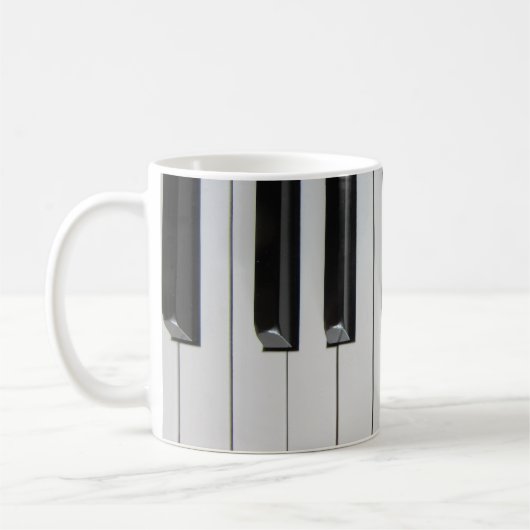 Mug Touches de piano (Gauche)
