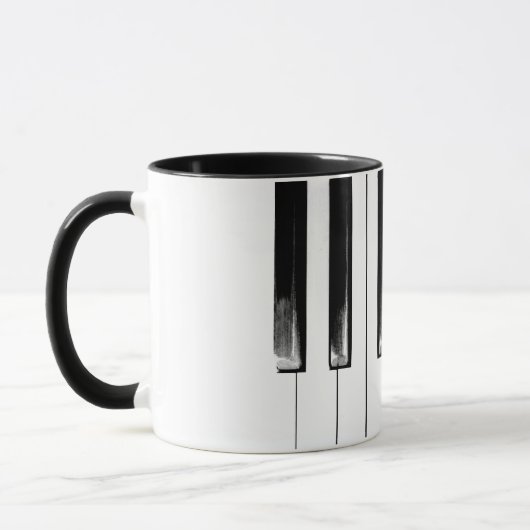 Mug Touches de piano anciennes (Gauche)