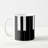 Mug Touches de piano inversées (Gauche)